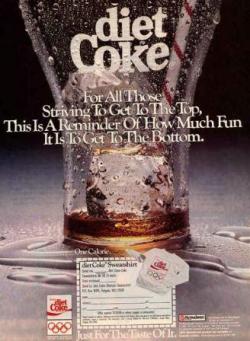 реклама диетической Coca-Cola