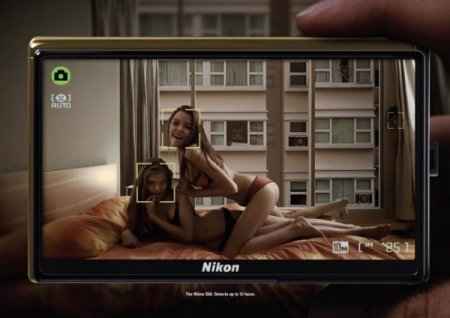 реклама Nikon